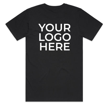 AS Colour Tee Bundle: Set of 25 Personalised Black T-Shirts