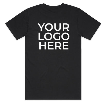 AS Colour Tee Bundle: Set of 50 Personalised Black T-Shirts