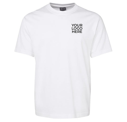 JBS Wear Tee Bundle: Set of 25 Personalised White T-Shirts