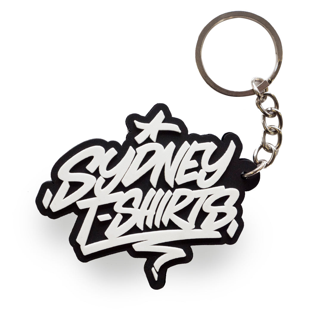 Sydney T-Shirts Rubber Keychain